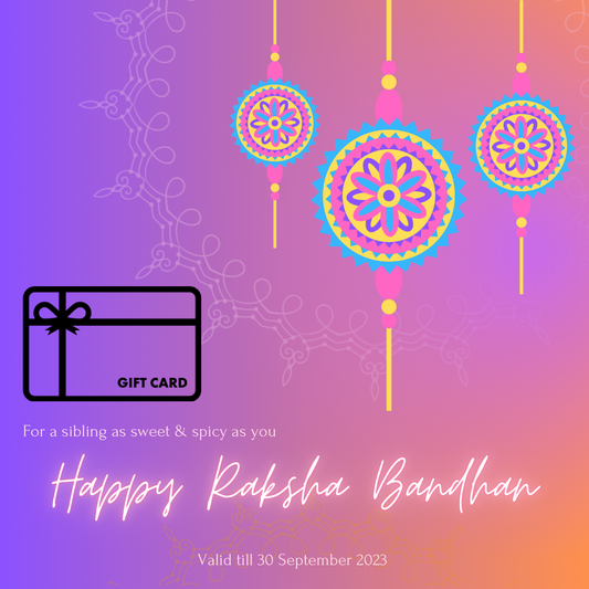 Raksha Bandhan Gift Card - Best Wishes