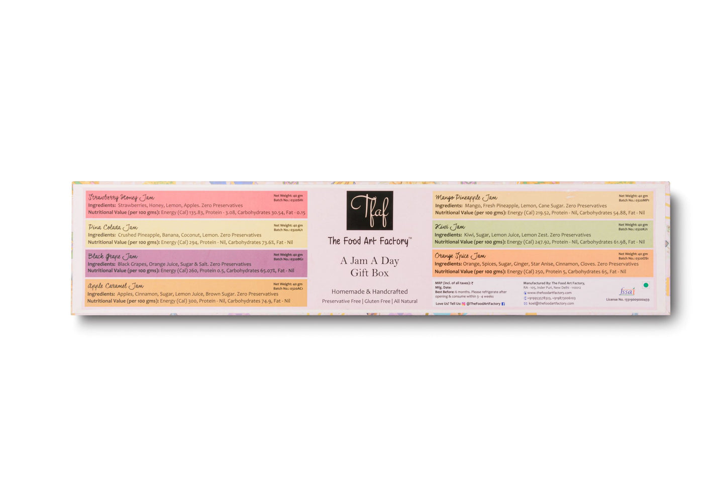 A Jam A Day Mini Jam Mix Gift Box