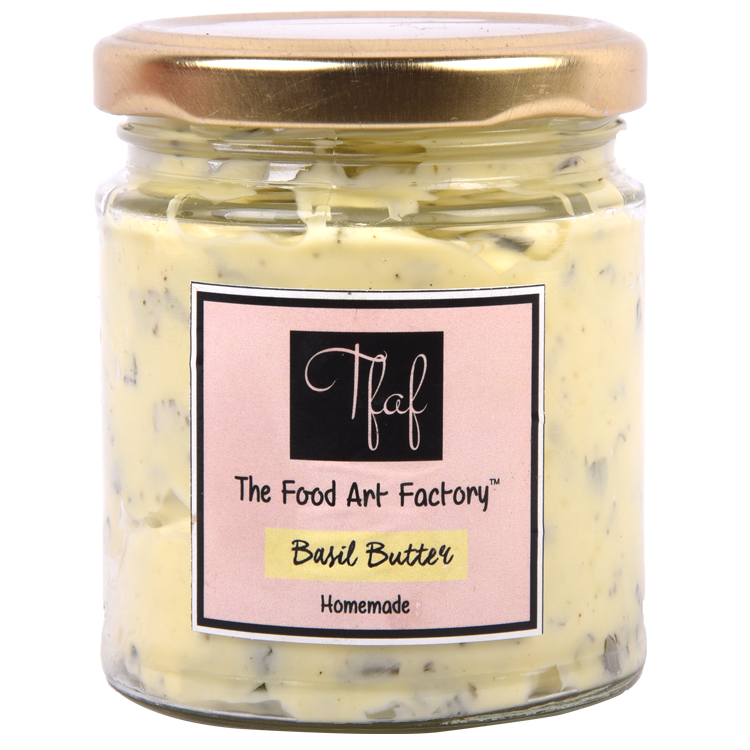 Basil Butter thefoodartfactory