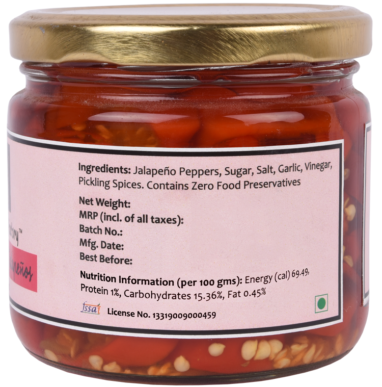 Pickled Red Jalepenos