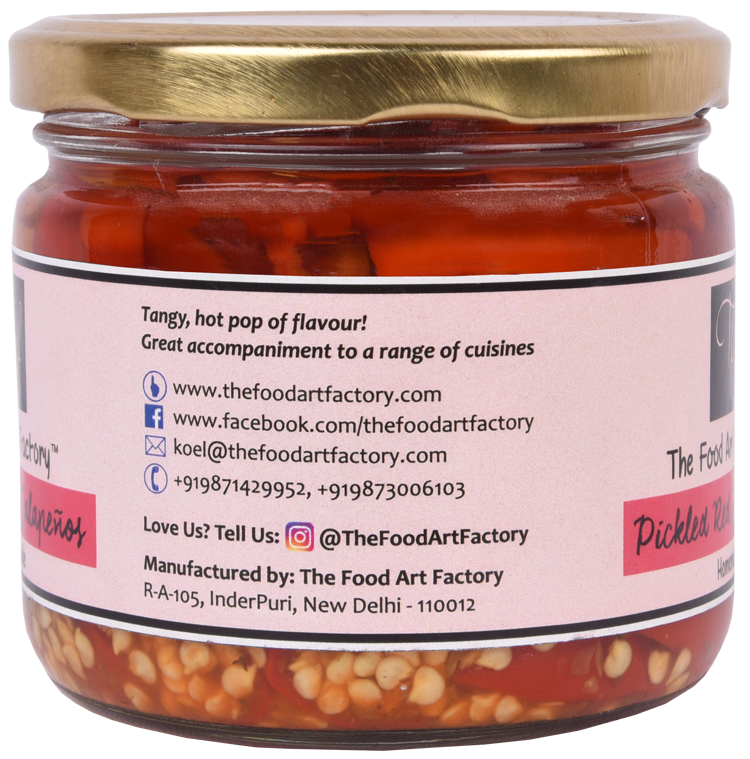 Pickled Red Jalepenos