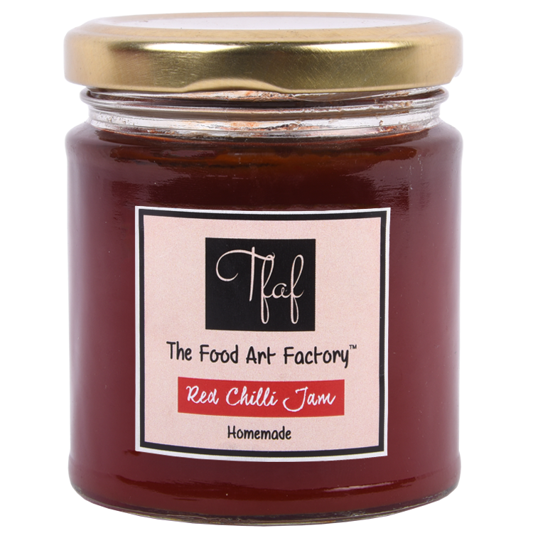 The Food Art Factory Burger Bundle with Caramalised Onion Jam, Red Chilli Jam, Pickled Cucumber & Pickled Green Jalapenos