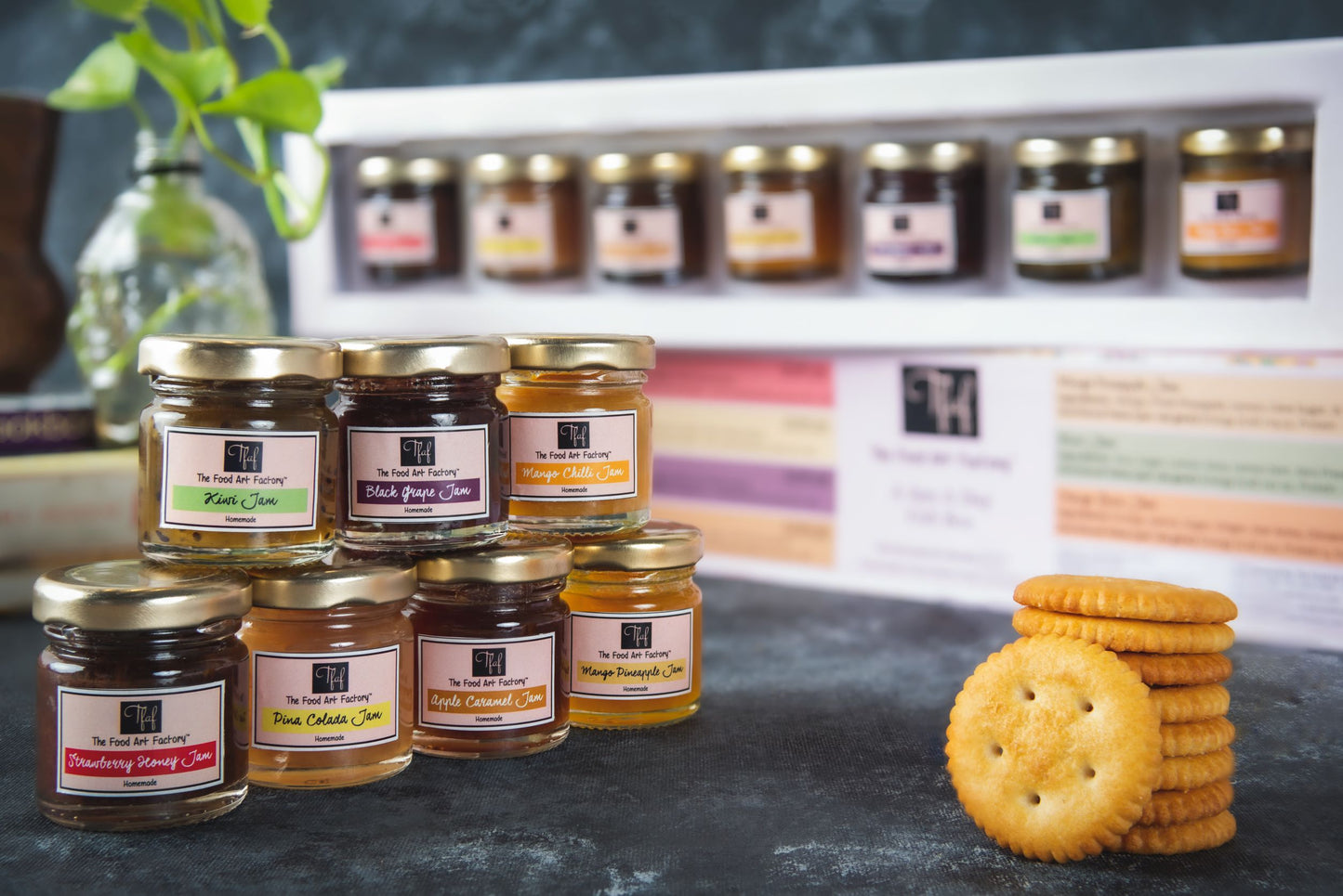 A Jam A Day Mini Jam Mix Gift Box – thefoodartfactory