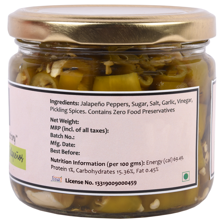 Pickled Green Jalepenos